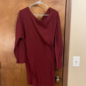 Cute light weight sweater dress size L